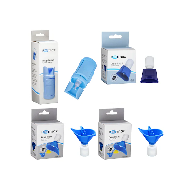 Free 4-pack of Eye Drop Guides: Drop Right x 2, Drops Direct x 1, Drop Smart x 1 ($59.96 Value)