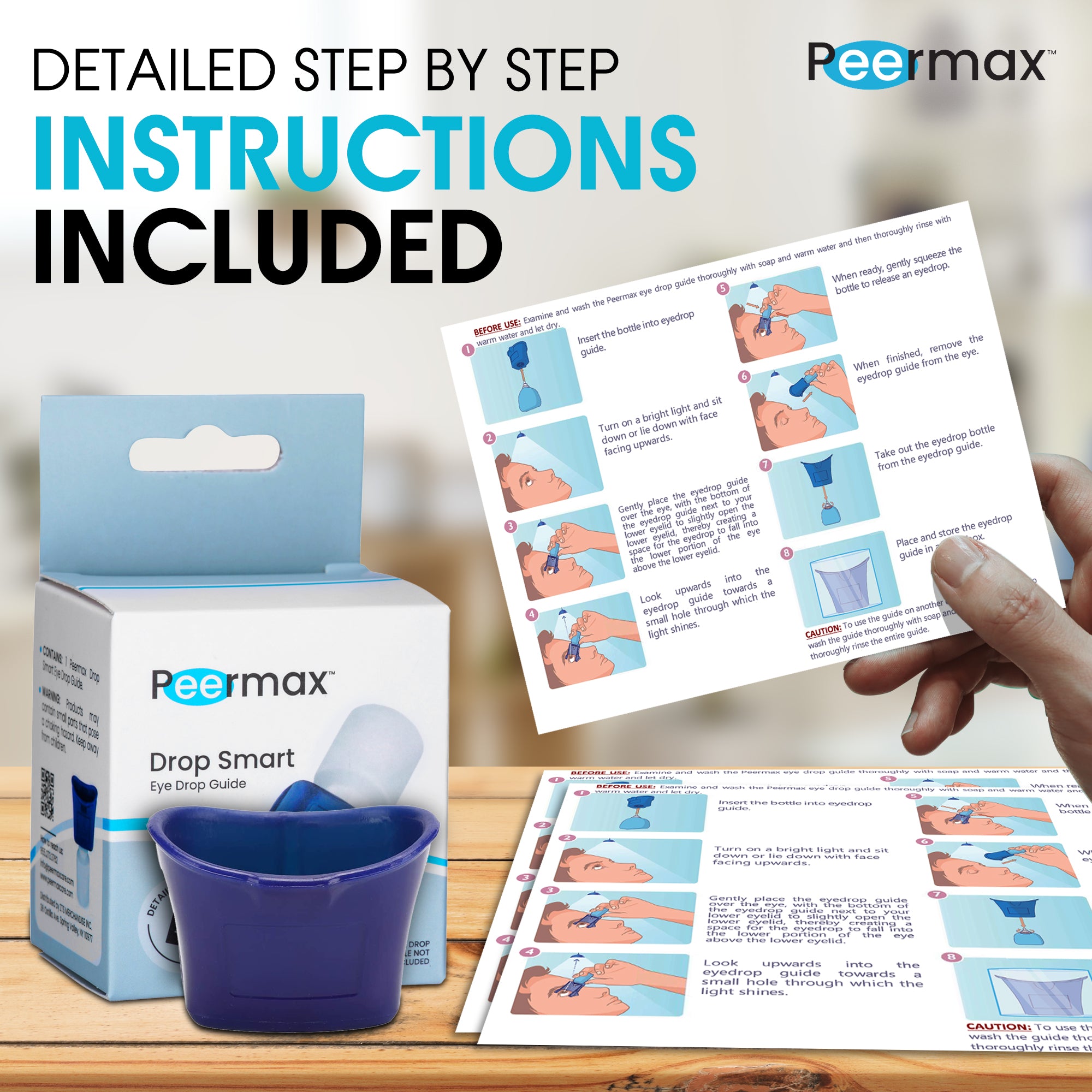 Peermax Drop Smart Eye Drop Guide